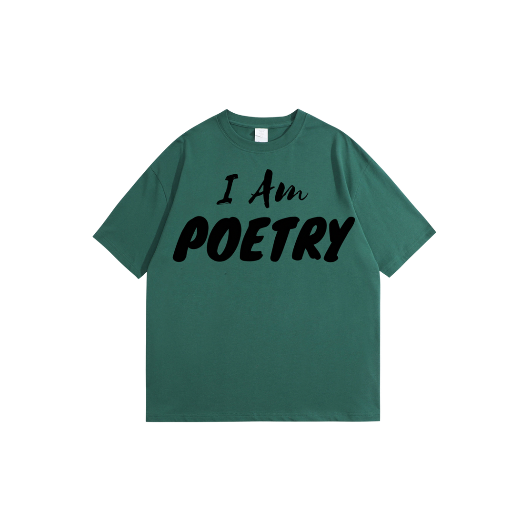 “I Am Poetry” Embroidered Tees