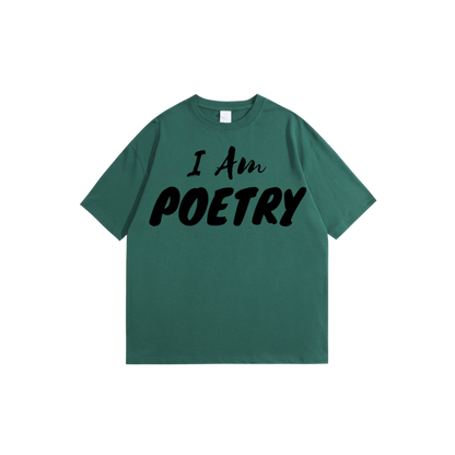 “I Am Poetry” Embroidered Tees