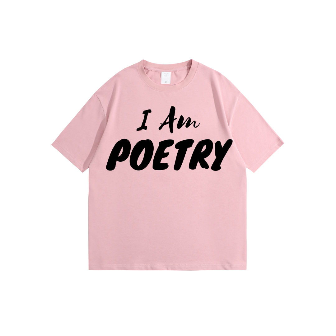 “I Am Poetry” Embroidered Tees