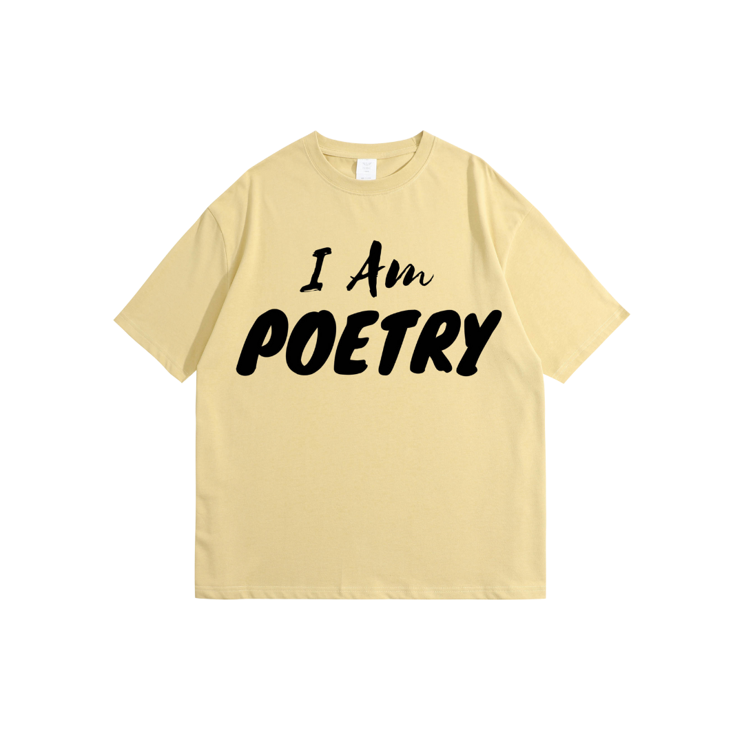 “I Am Poetry” Embroidered Tees