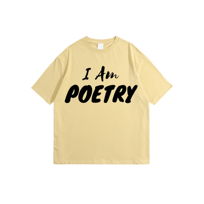 “I Am Poetry” Embroidered Tees