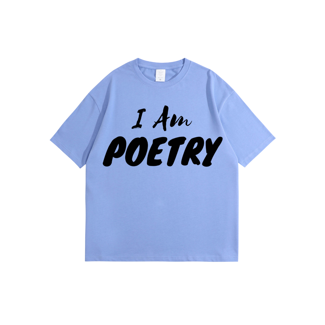 “I Am Poetry” Embroidered Tees