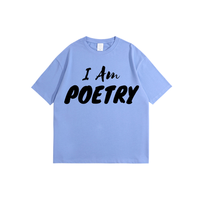 “I Am Poetry” Embroidered Tees