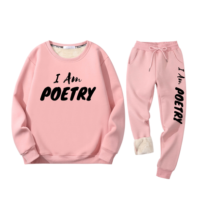 CLEARANCE SALE of "I Am Poetry" Sweatsuit (Only 2 Left!)